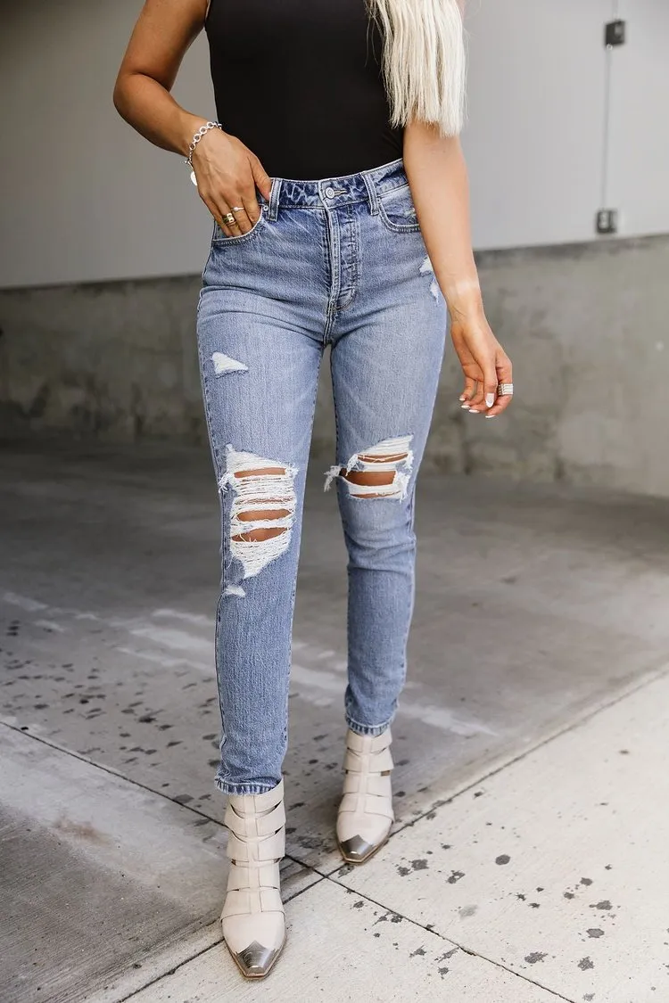 Hot Rod Distressed Jeans