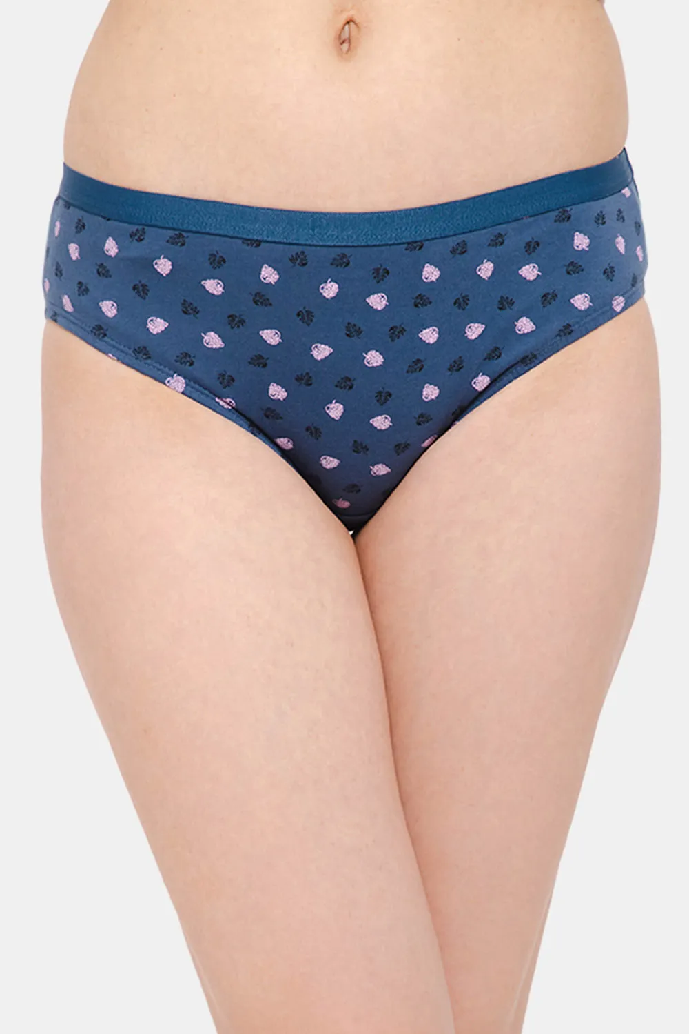 Intimacy Classic Dark Printed Panty - Outer Elastic - Pack of 3