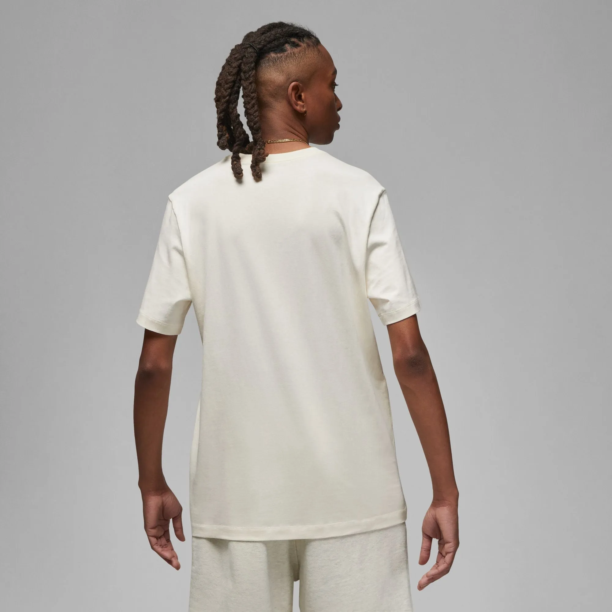 Jordan Embroidered T-Shirt 'Pale Ivory'