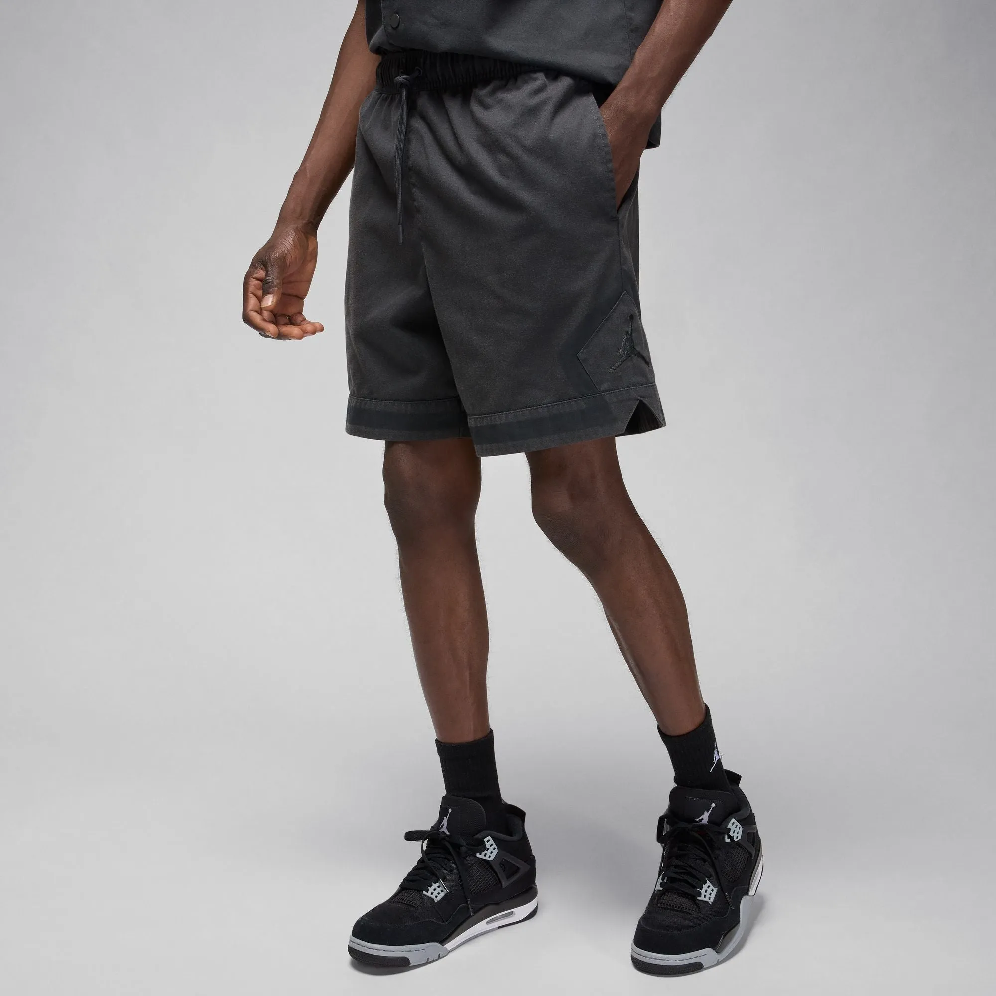 Jordan Essentials Diamond Shorts 'Dark Smoke Grey'