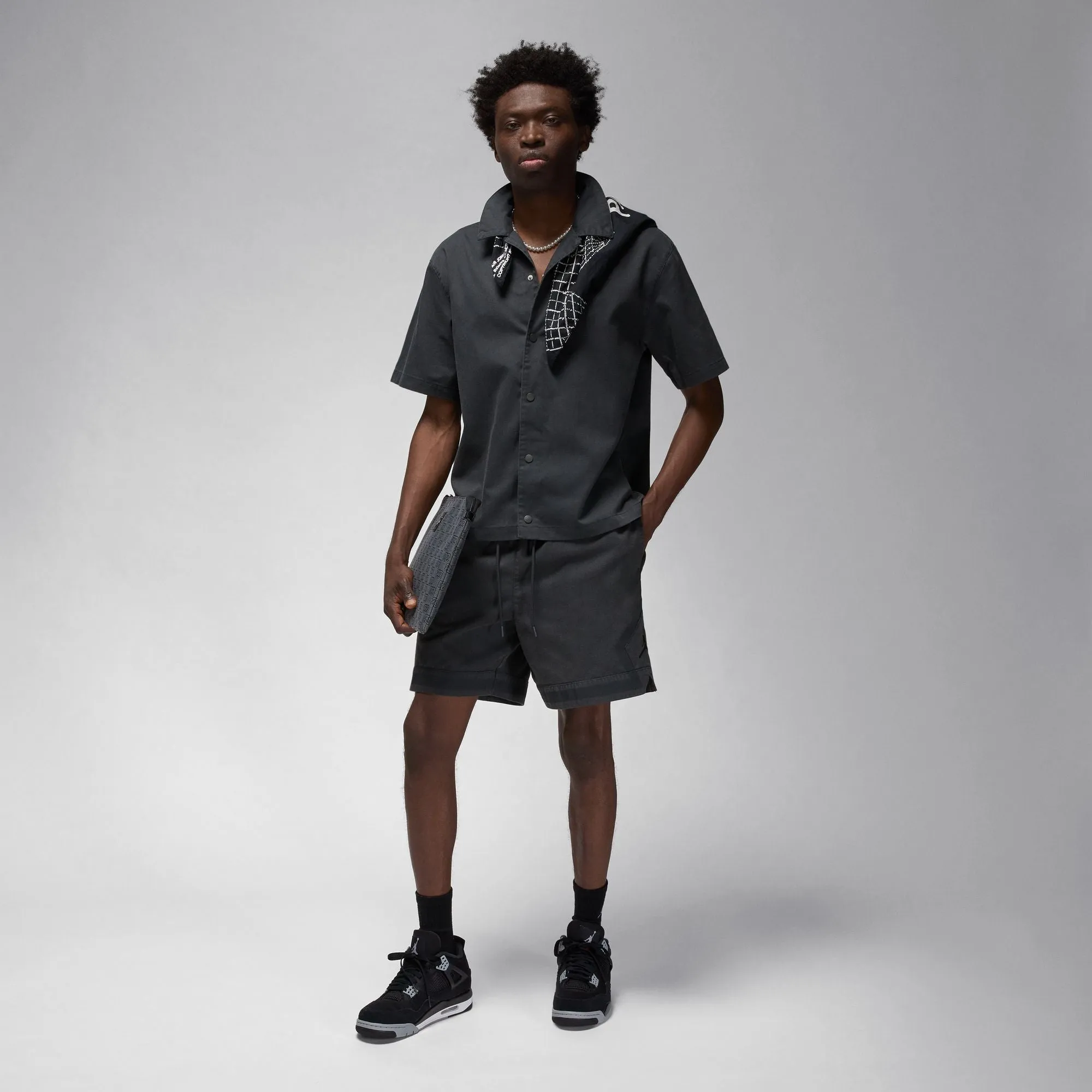 Jordan Essentials Diamond Shorts 'Dark Smoke Grey'