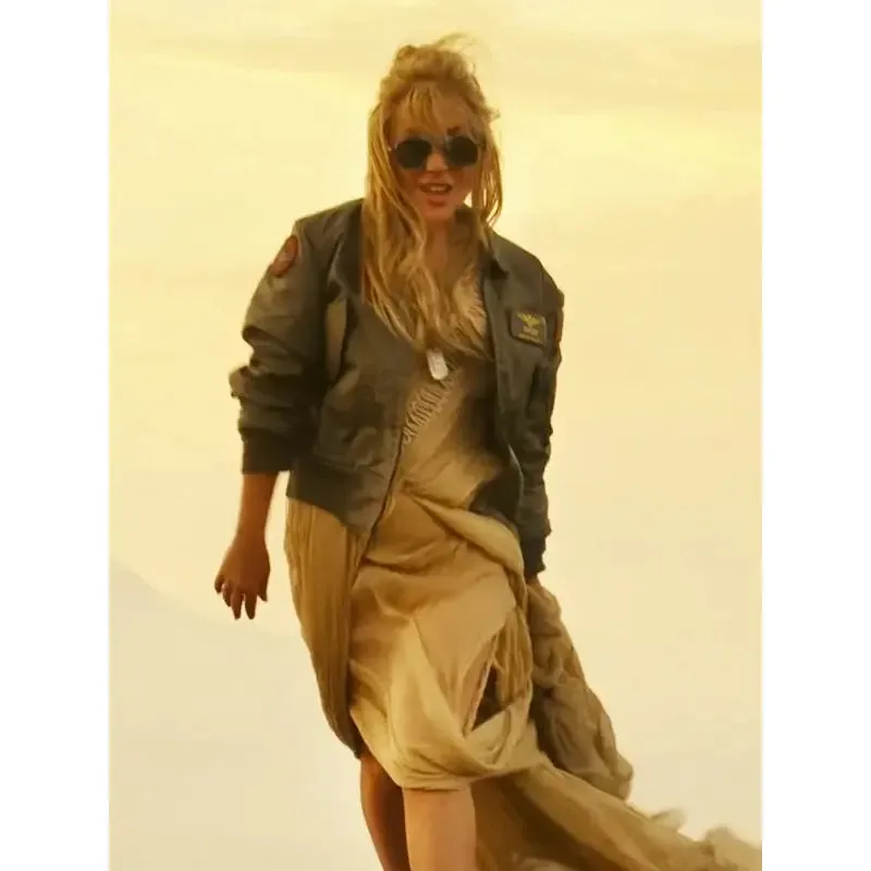 Lady Gaga Top Gun  Jacket