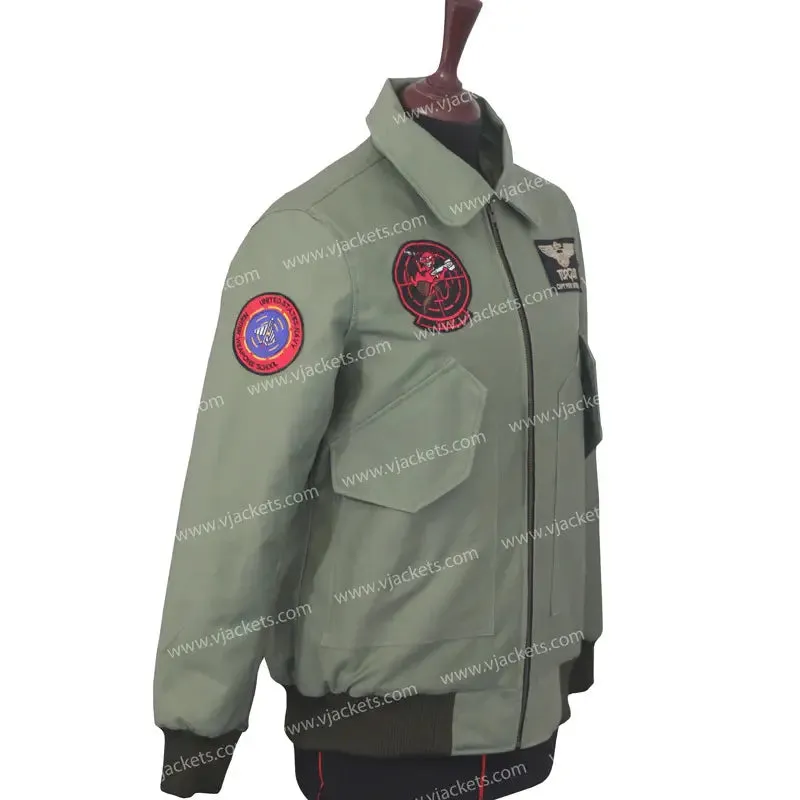 Lady Gaga Top Gun  Jacket