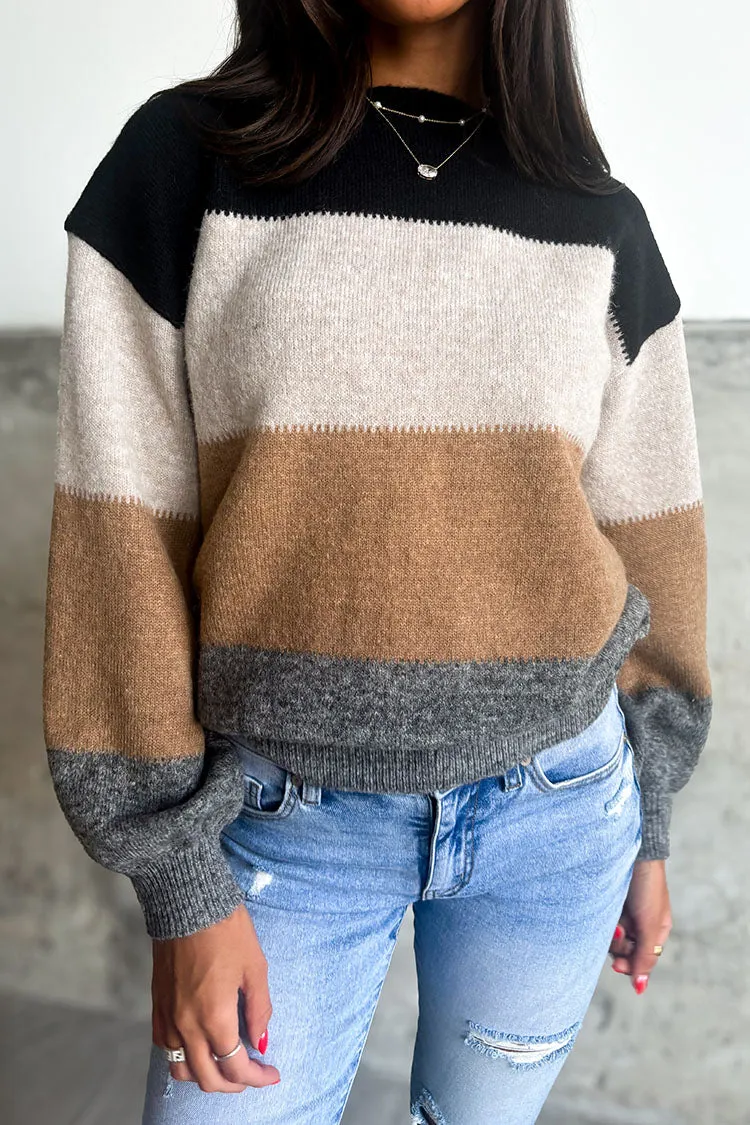 Leah Striped Sweater