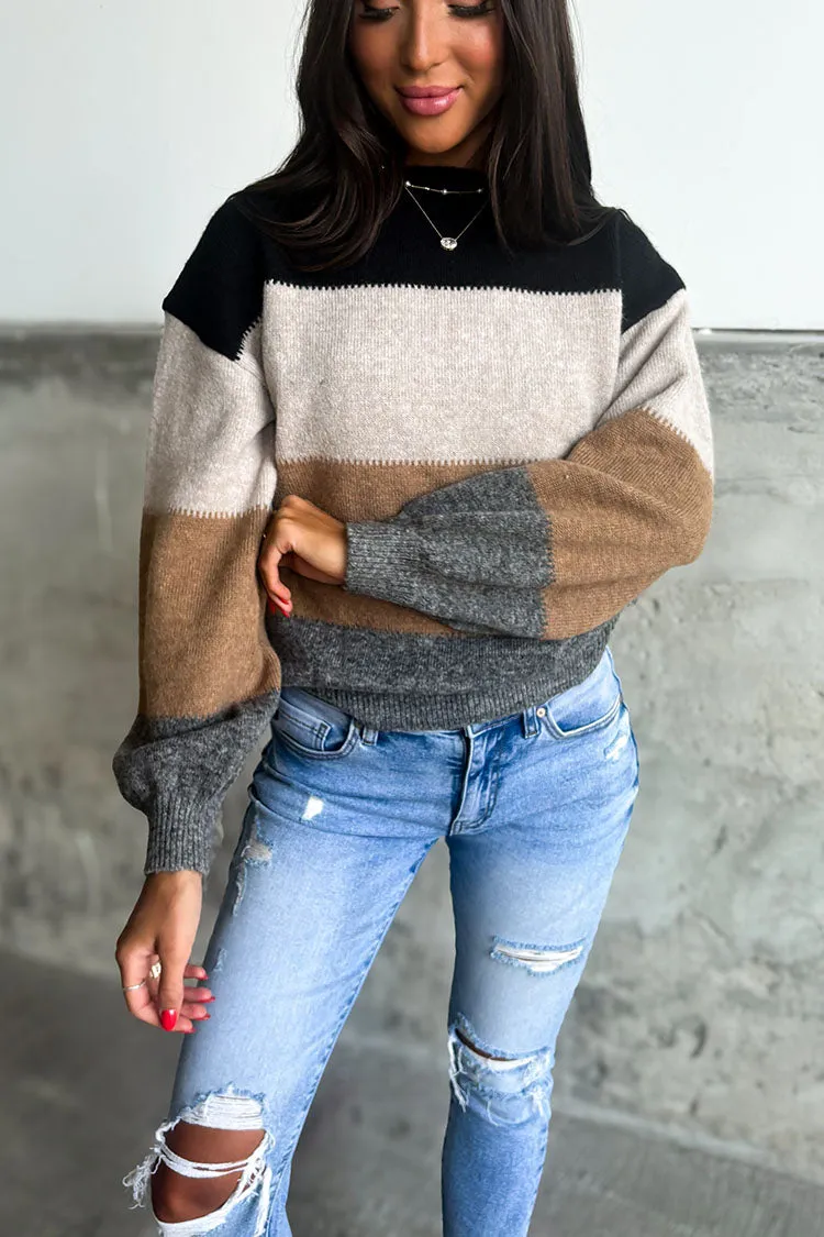 Leah Striped Sweater