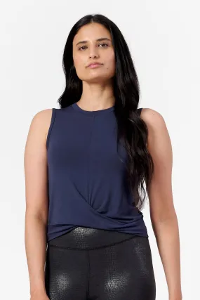 Leilani Tank in Navy