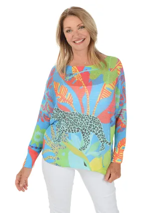 Leopard Safari Lightweight Sweater