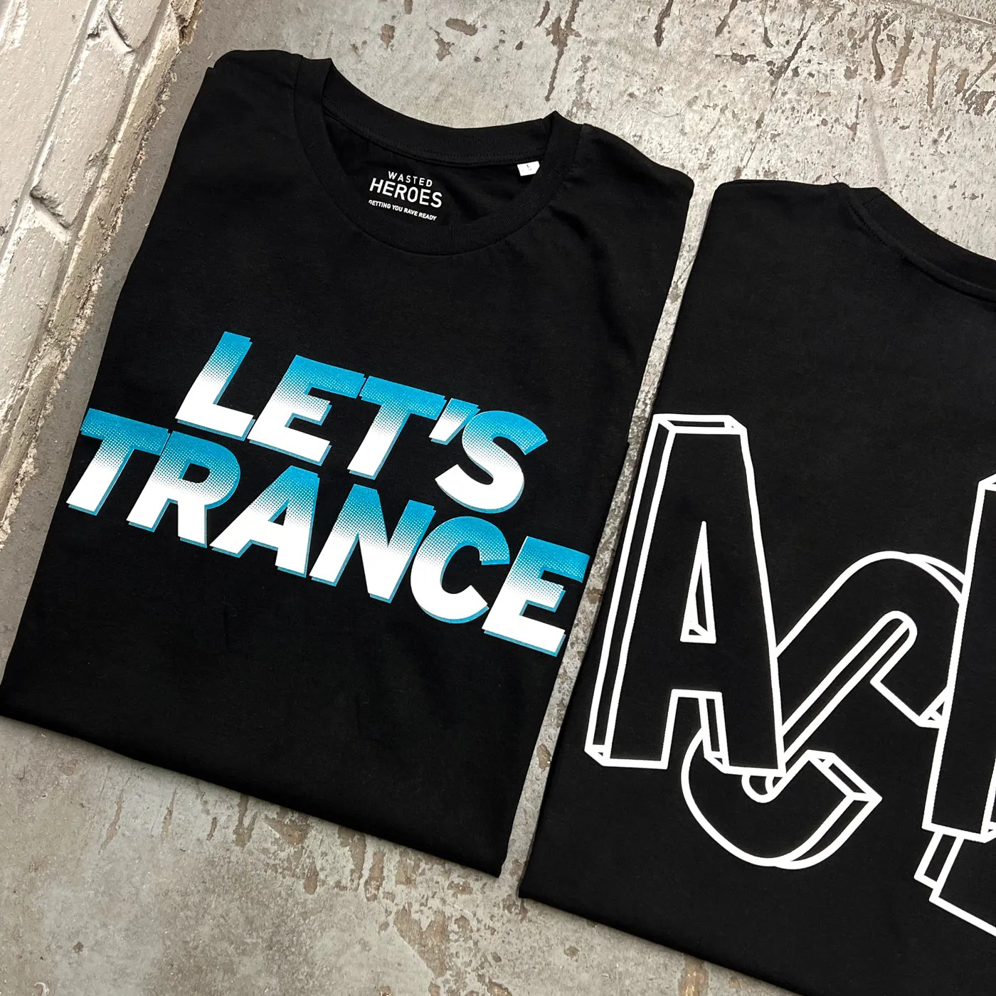 Let's Trance - Tshirt - Black