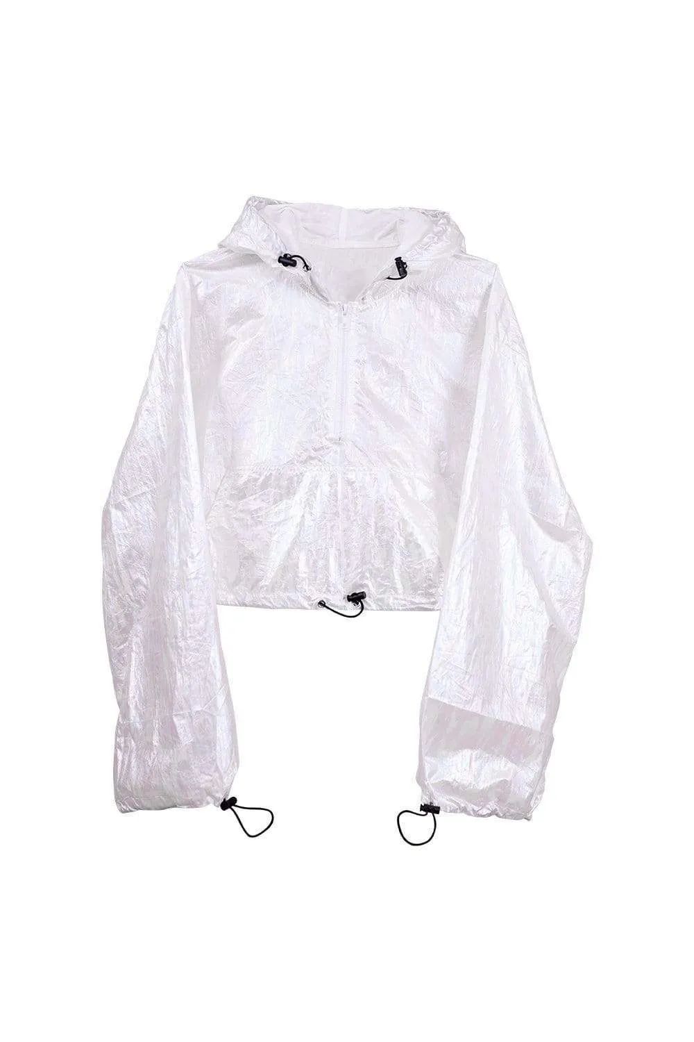 Liane V: Special Edition Unicorn Cropped Windbreaker Hoodie