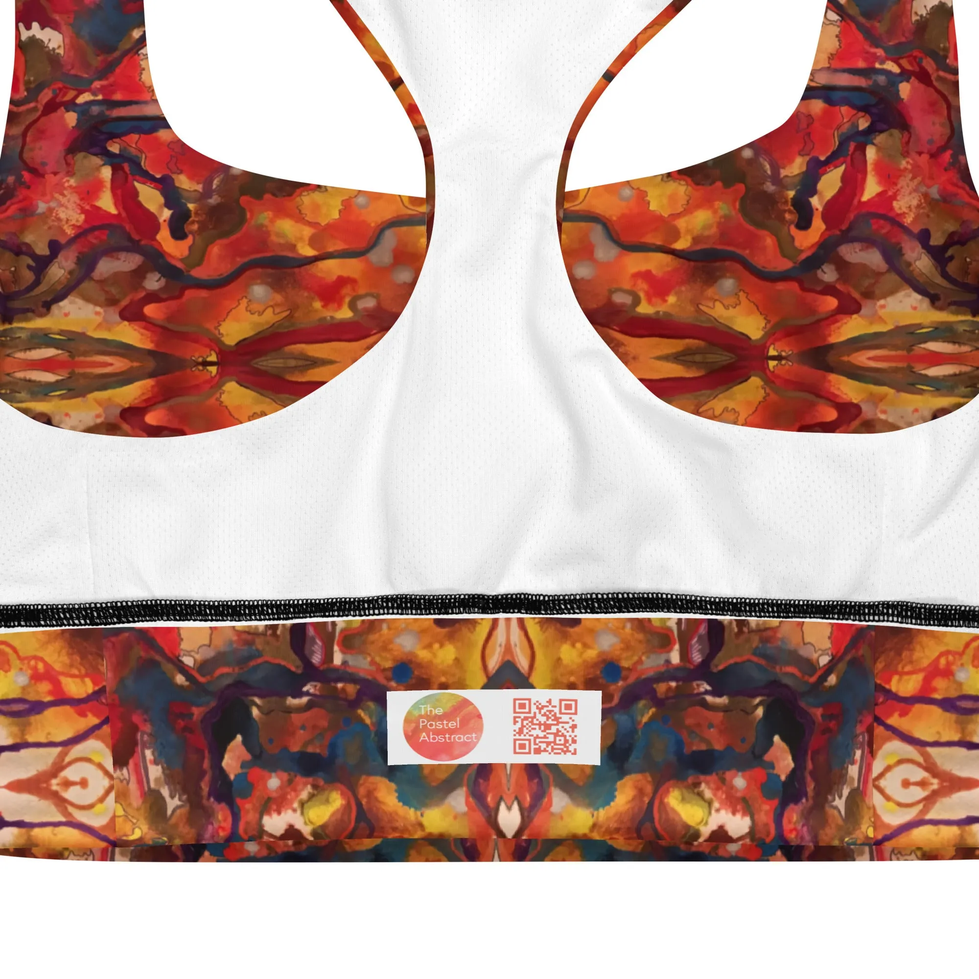 Longline sports bra, treasure