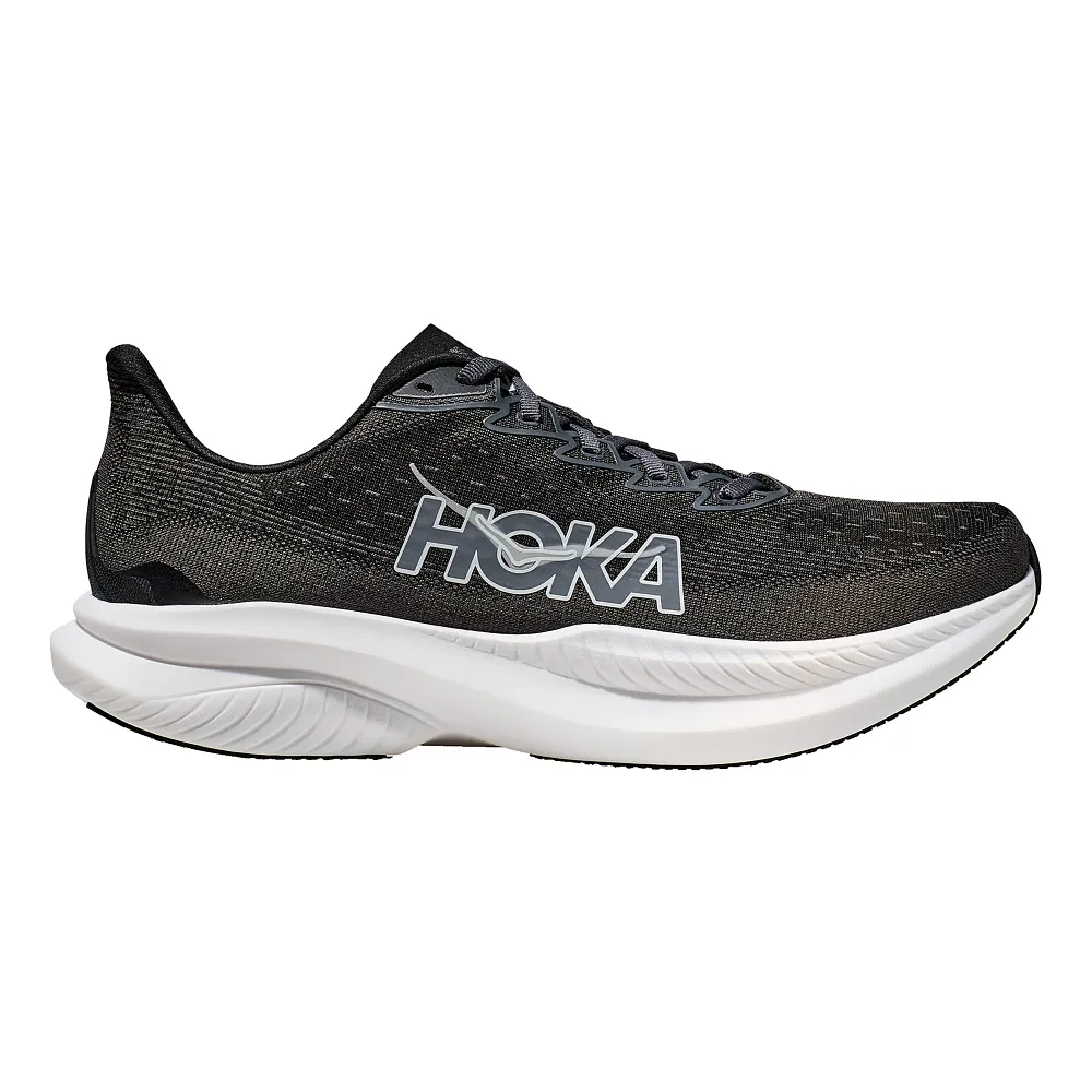 Men's Hoka Mach 6 (Black/White)