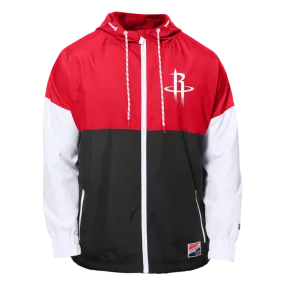 Men's Houston Rockets New Era Apparel Throwback Windbreaker