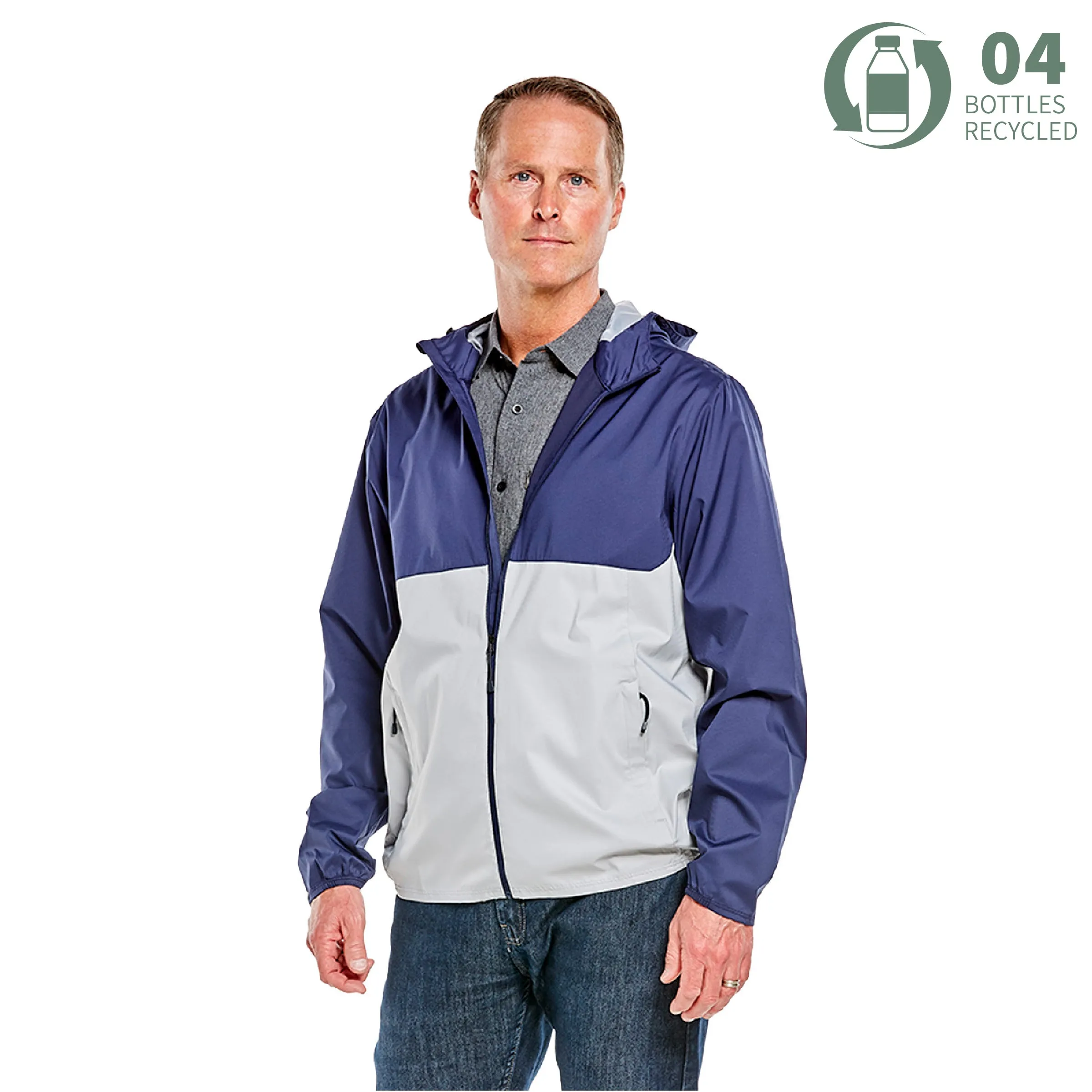 Men's Idealist Full Zip Hooded Windbreaker