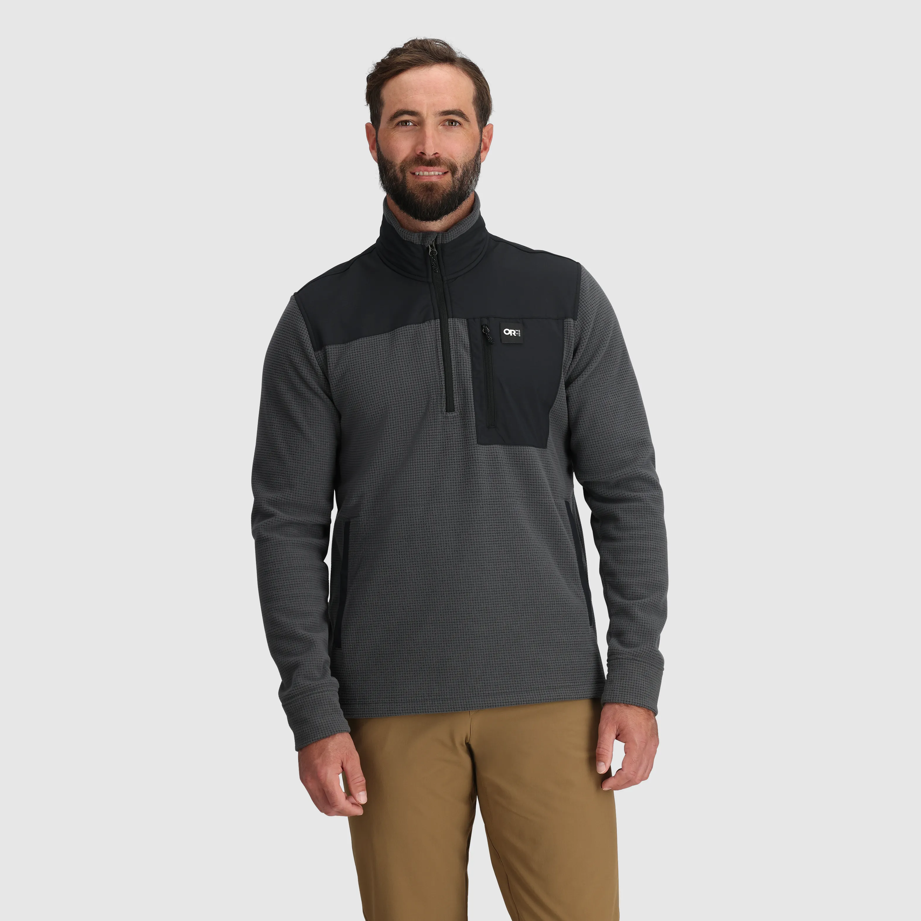 Men's Trail Mix Fleece Quarter Zip Pullover