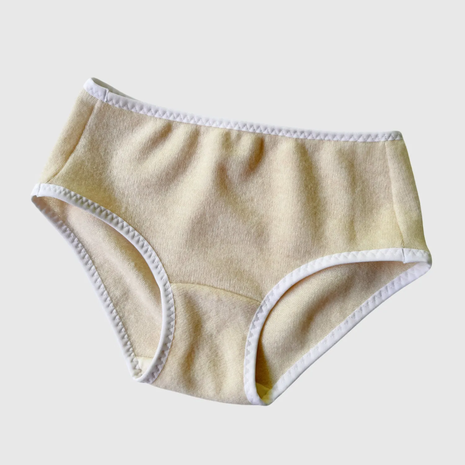 Natural cashmere wool underwear brief Women's XSmall | Ready-To-Ship