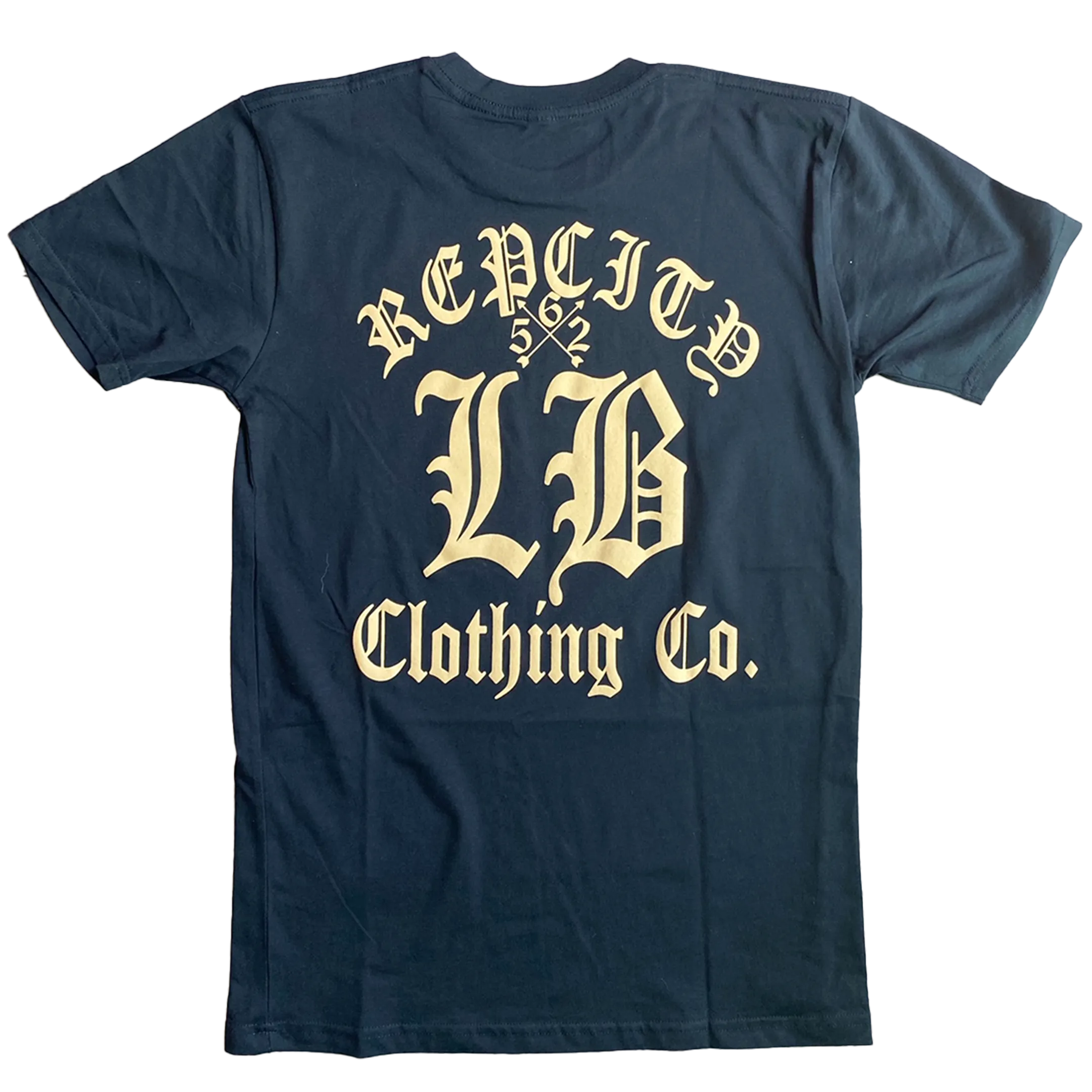 Navy Blue Old English T-Shirt