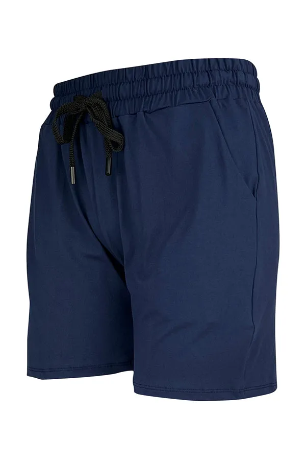 Navy Magic Jogger Shorts