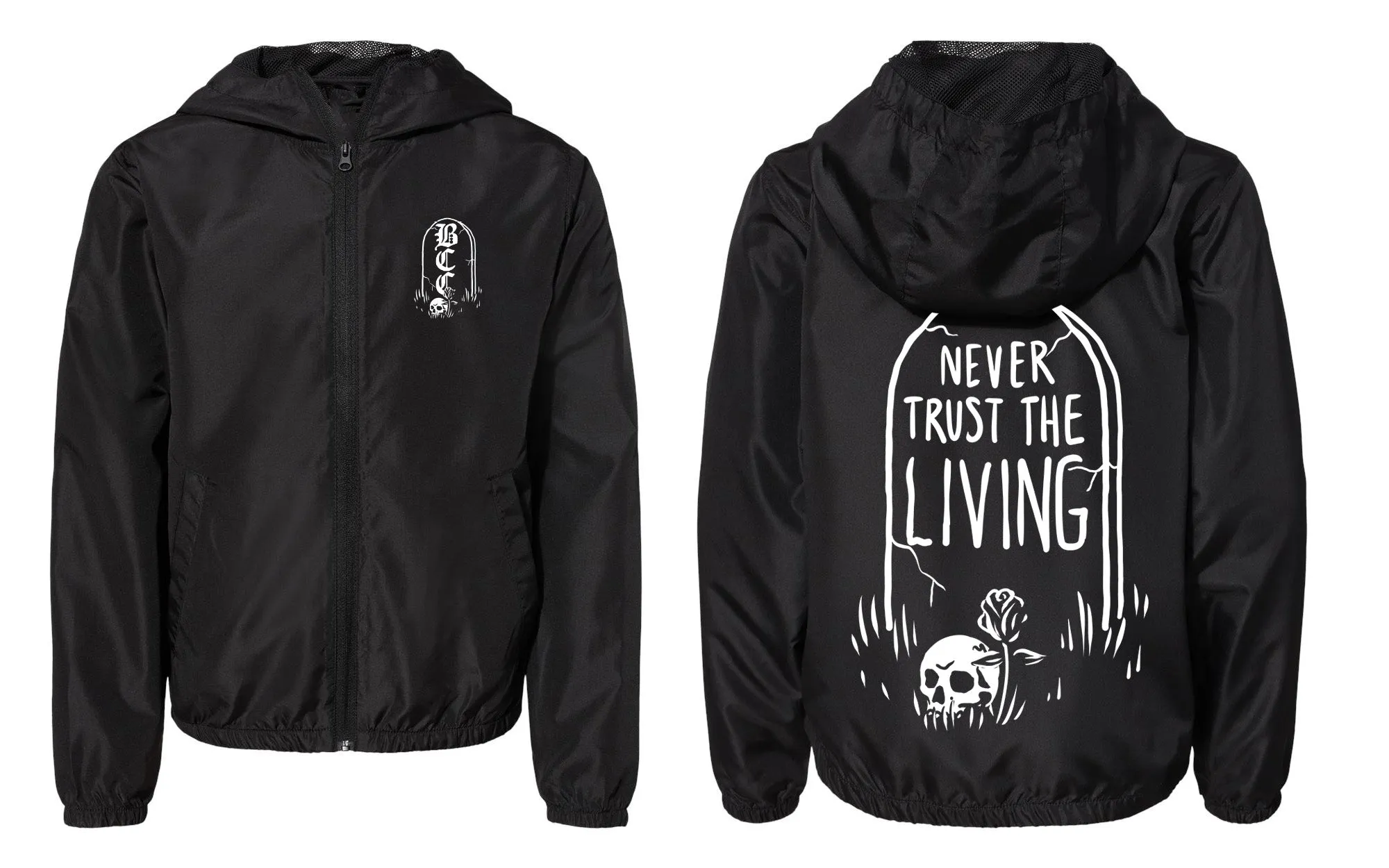 Never Trust The Living - Child's Lightweight Windbreaker