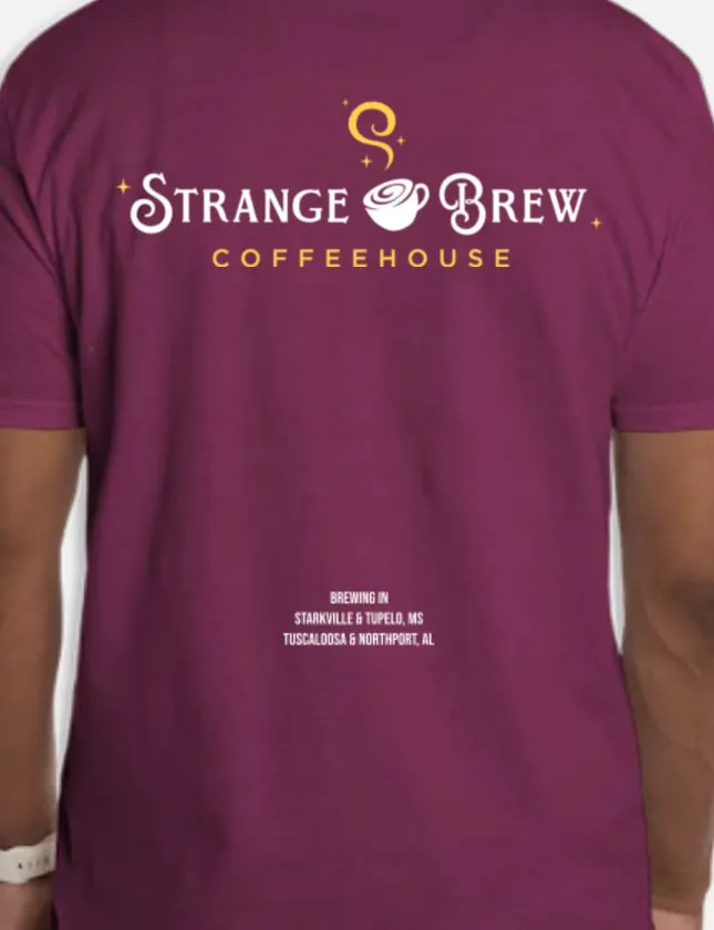 NEW Brew Logo Shirts MAROON