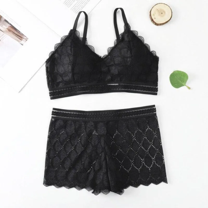 New Leafy Bra panty Set