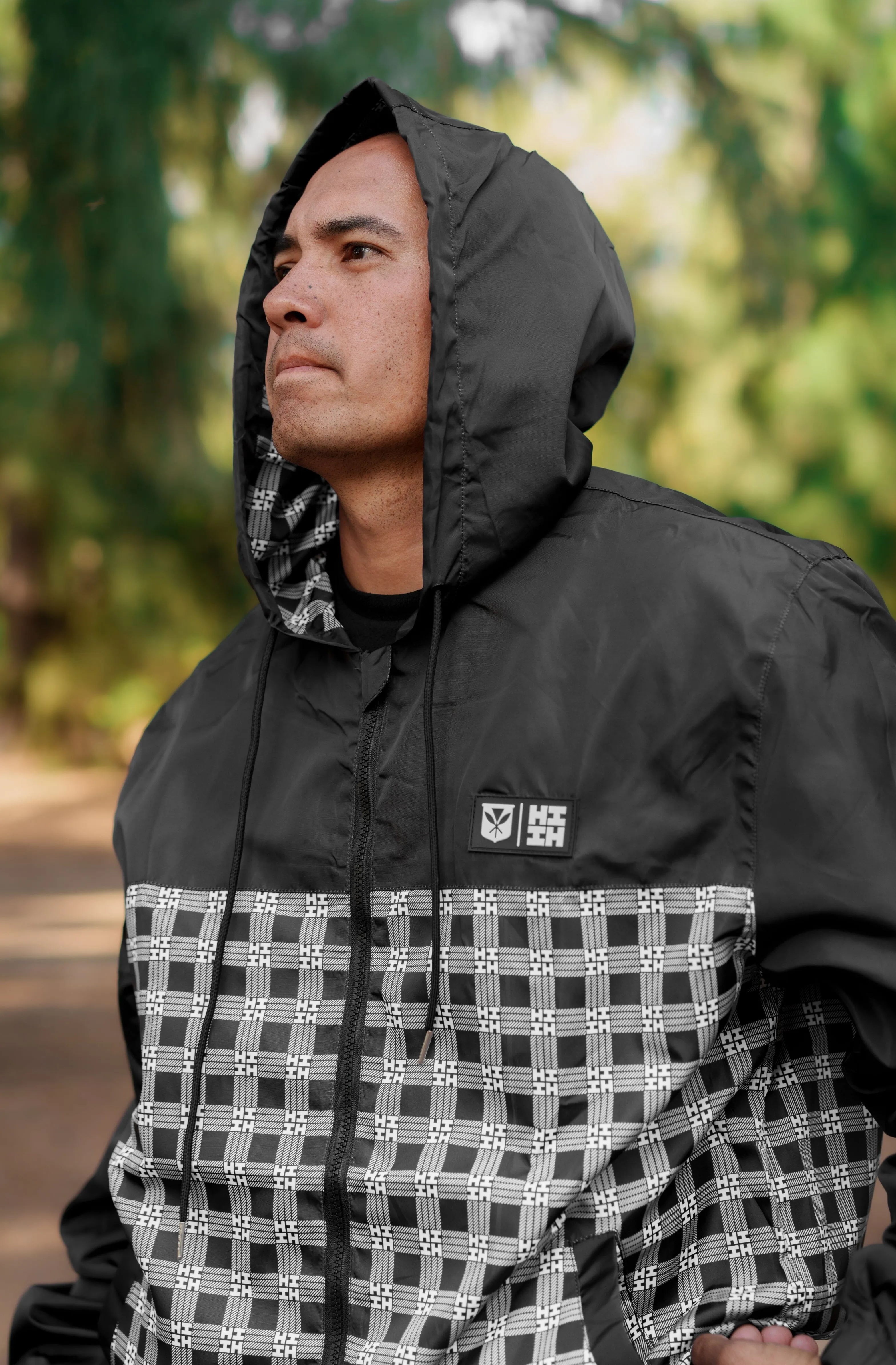 PALAKA BLACK WINDBREAKER