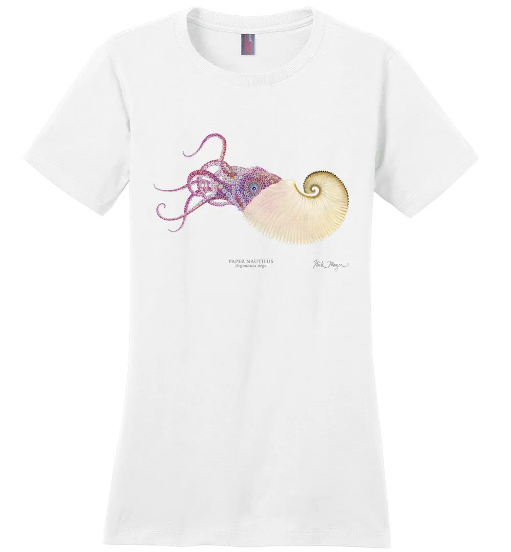 Paper Nautilus Women's Tee