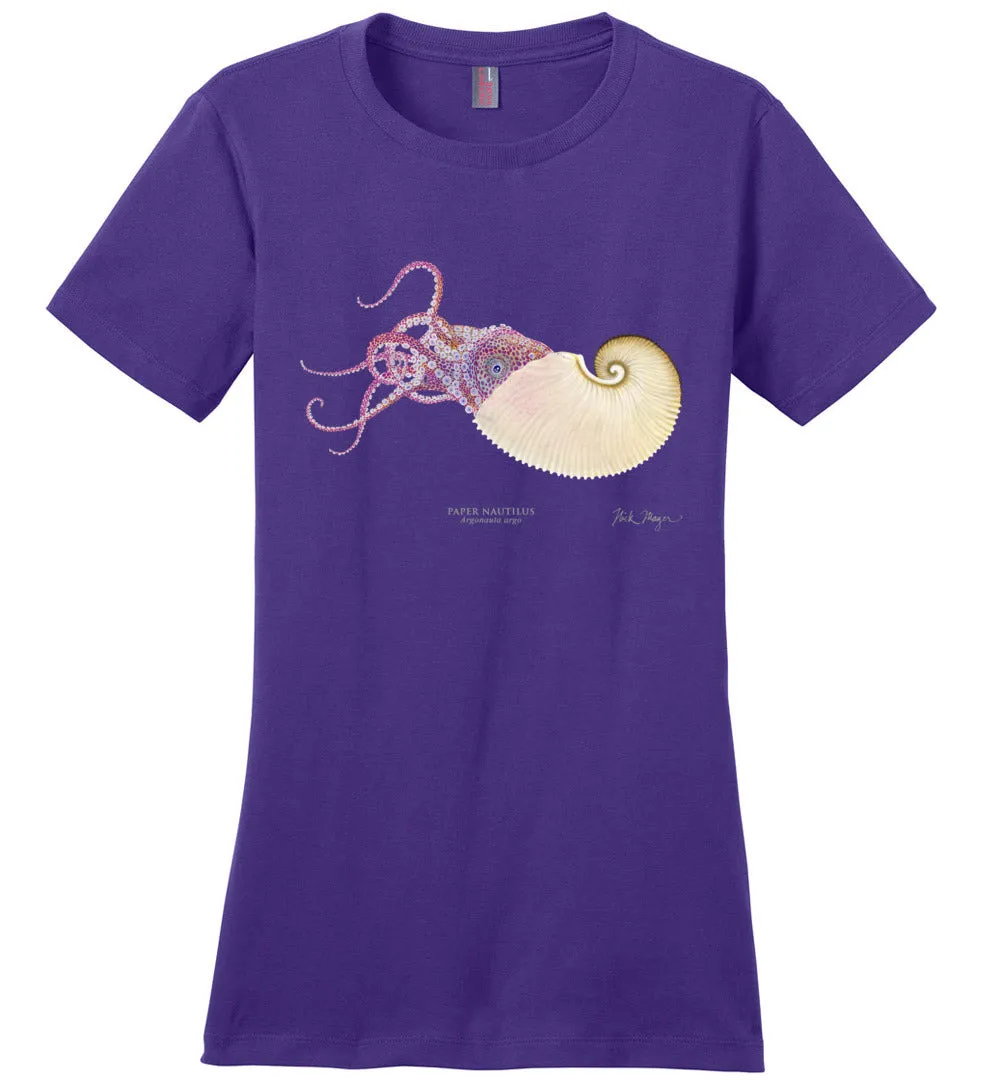 Paper Nautilus Women's Tee