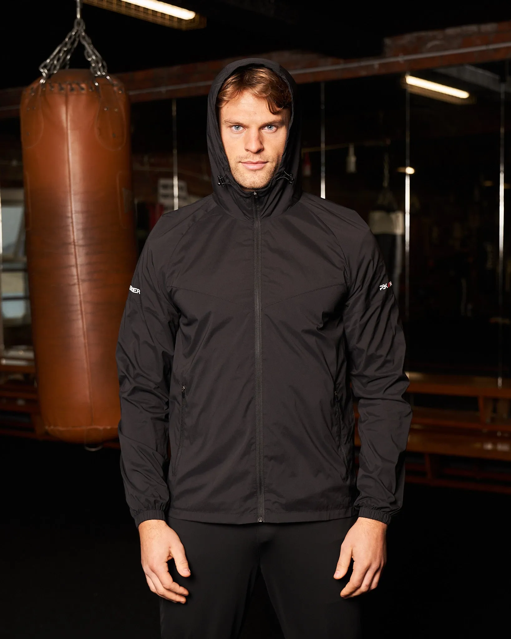 PBK//Mercier Performance Windbreaker Black