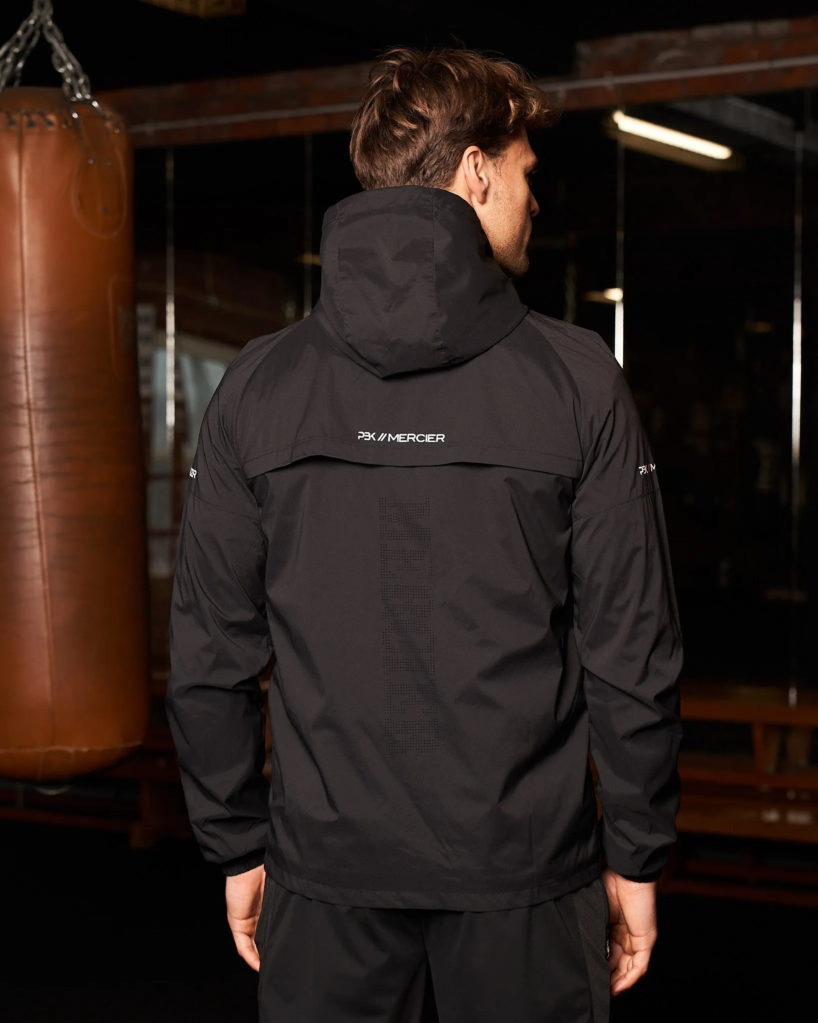 PBK//Mercier Performance Windbreaker Black