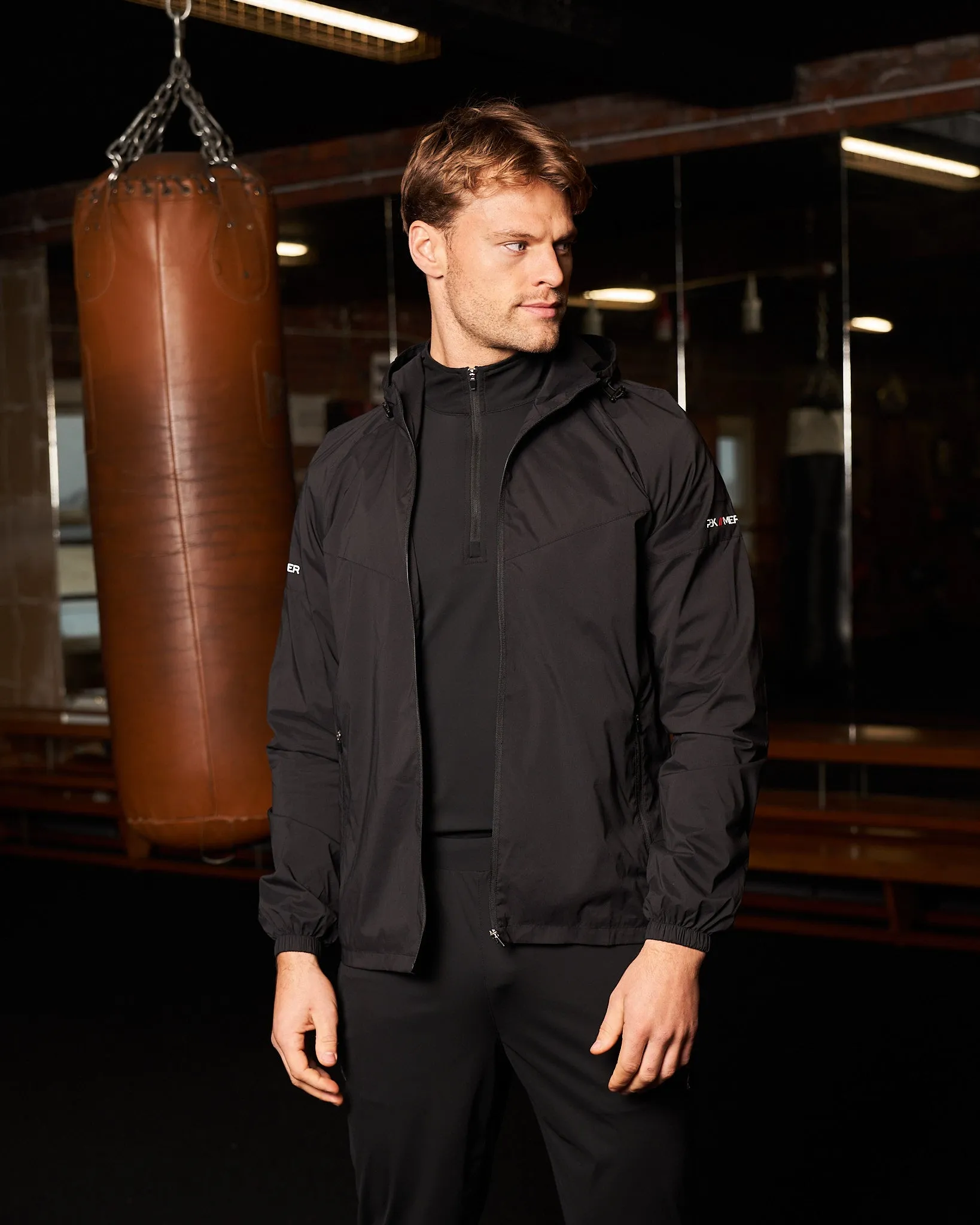 PBK//Mercier Performance Windbreaker Black