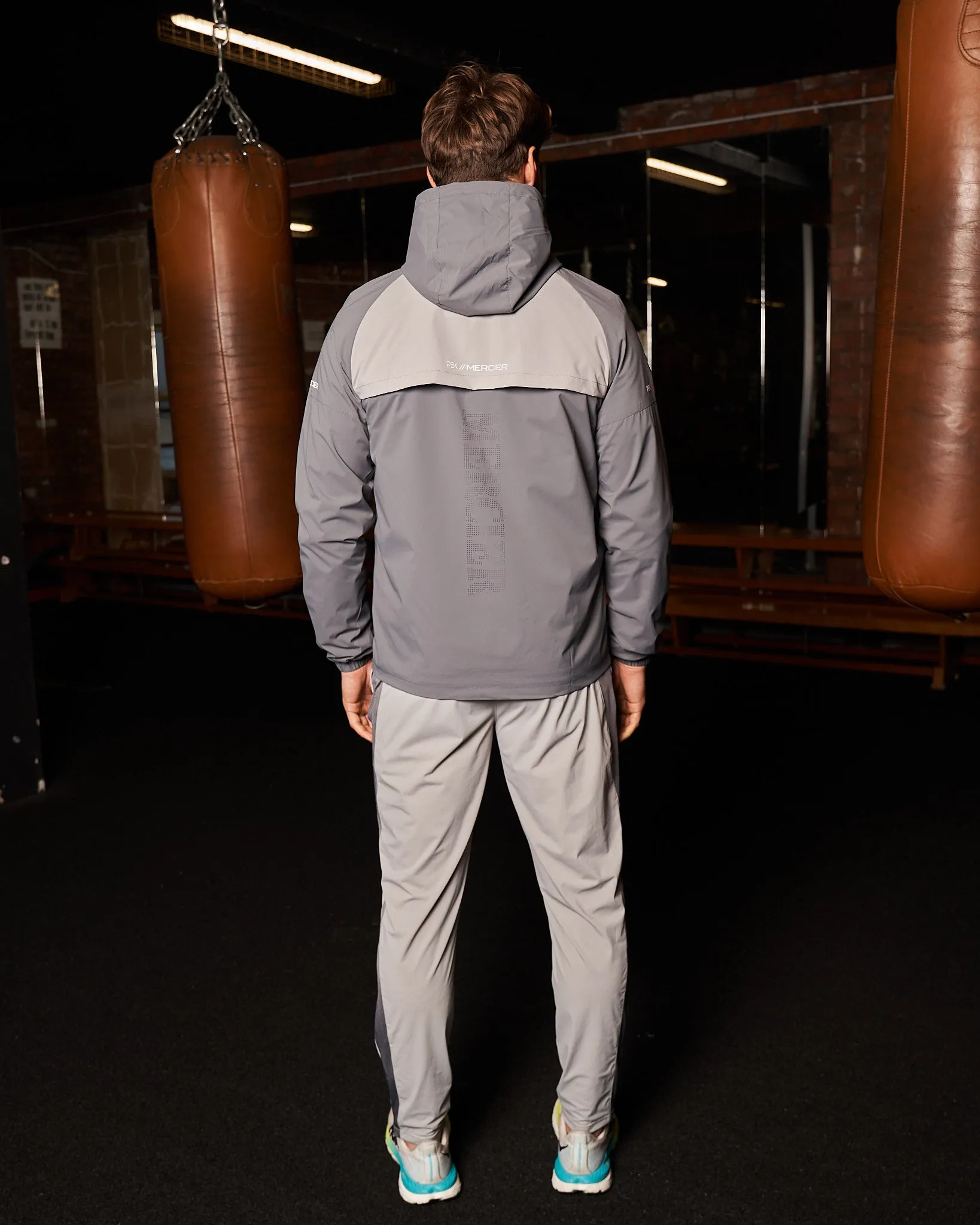 PBK//Mercier Performance Windbreaker Grey