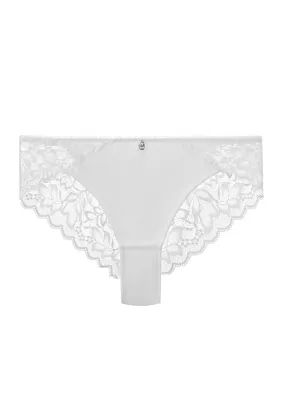 PEARL Plus Floral Lace White Hipster