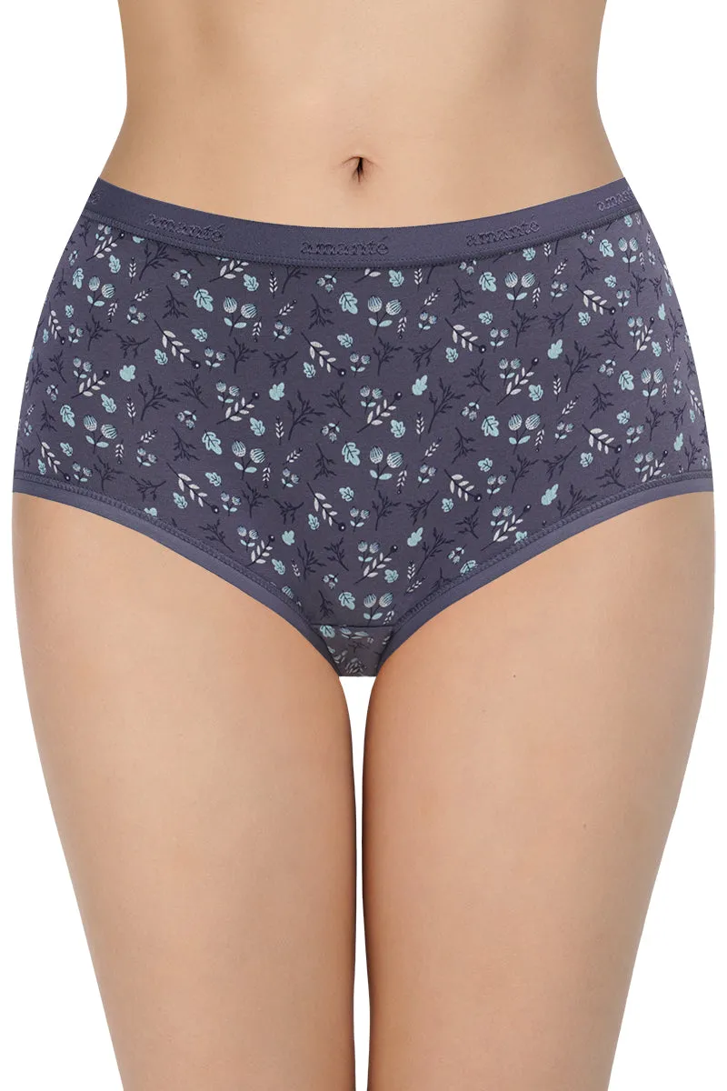 Print High Rise Full Brief Panties (Pack of 3)