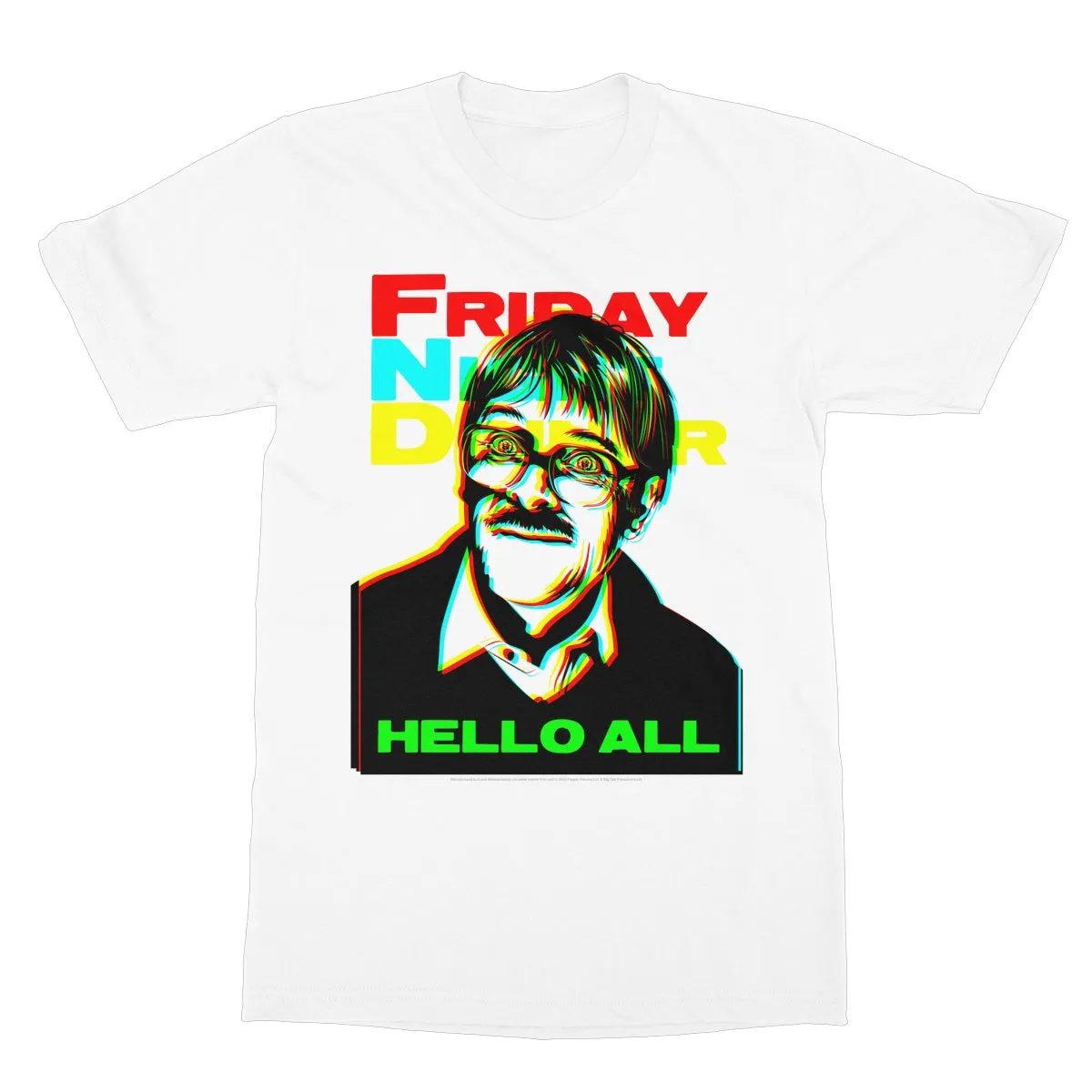 "Hello All" Apparel Softstyle T-Shirt