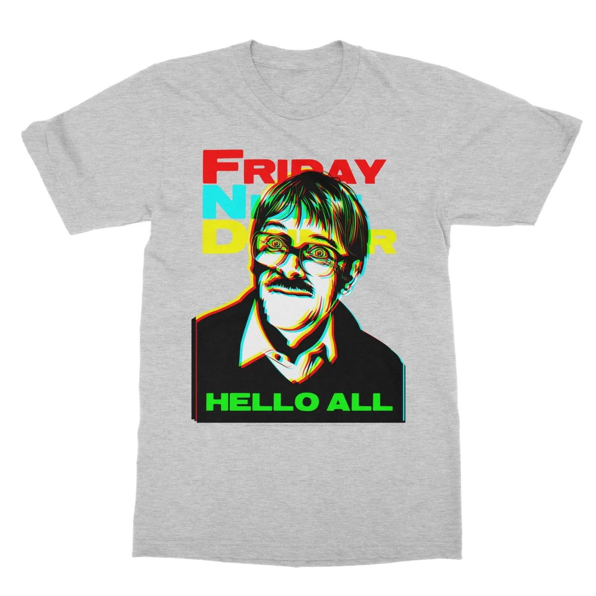 "Hello All" Apparel Softstyle T-Shirt