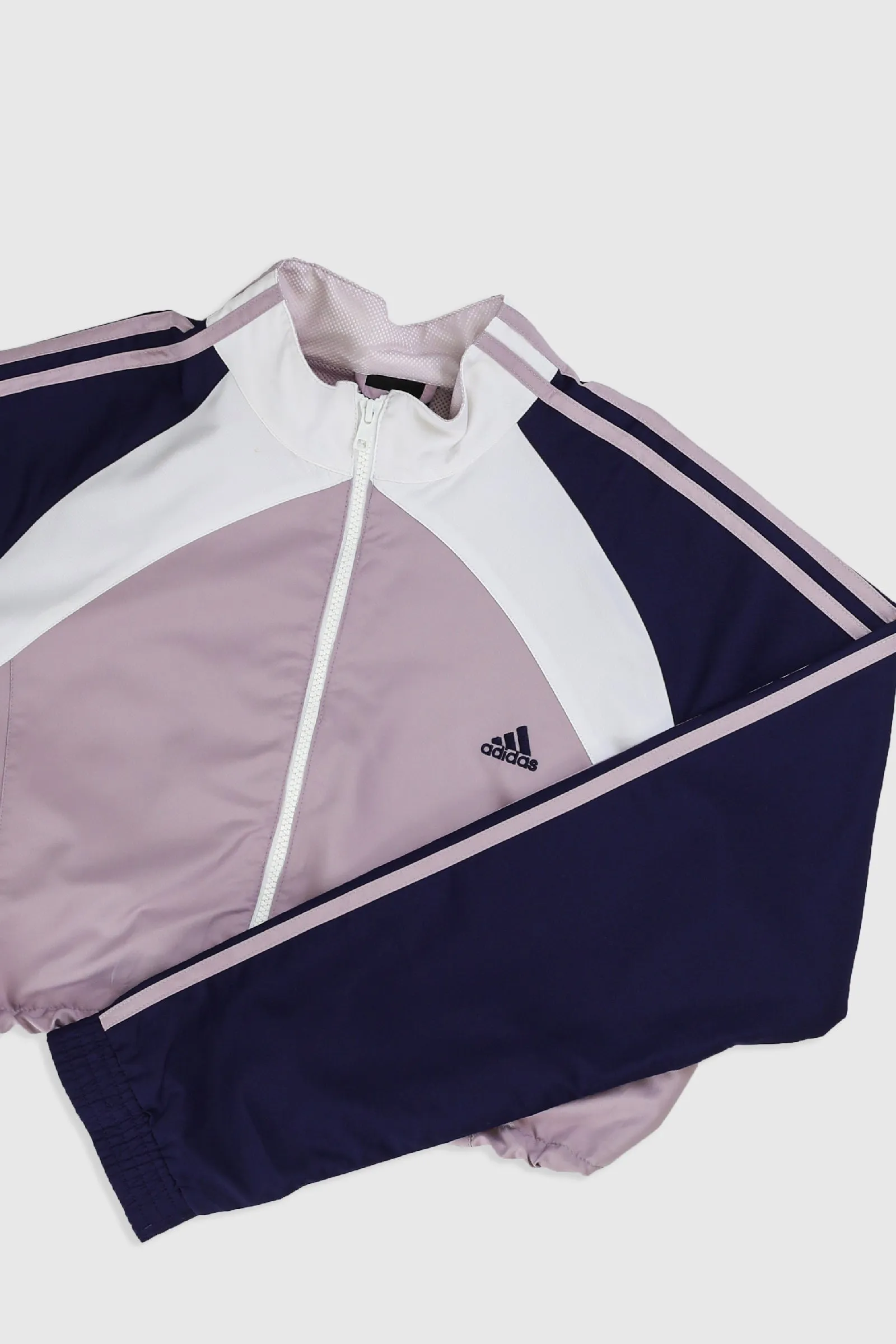 Rework Adidas Crop Windbreaker - XL