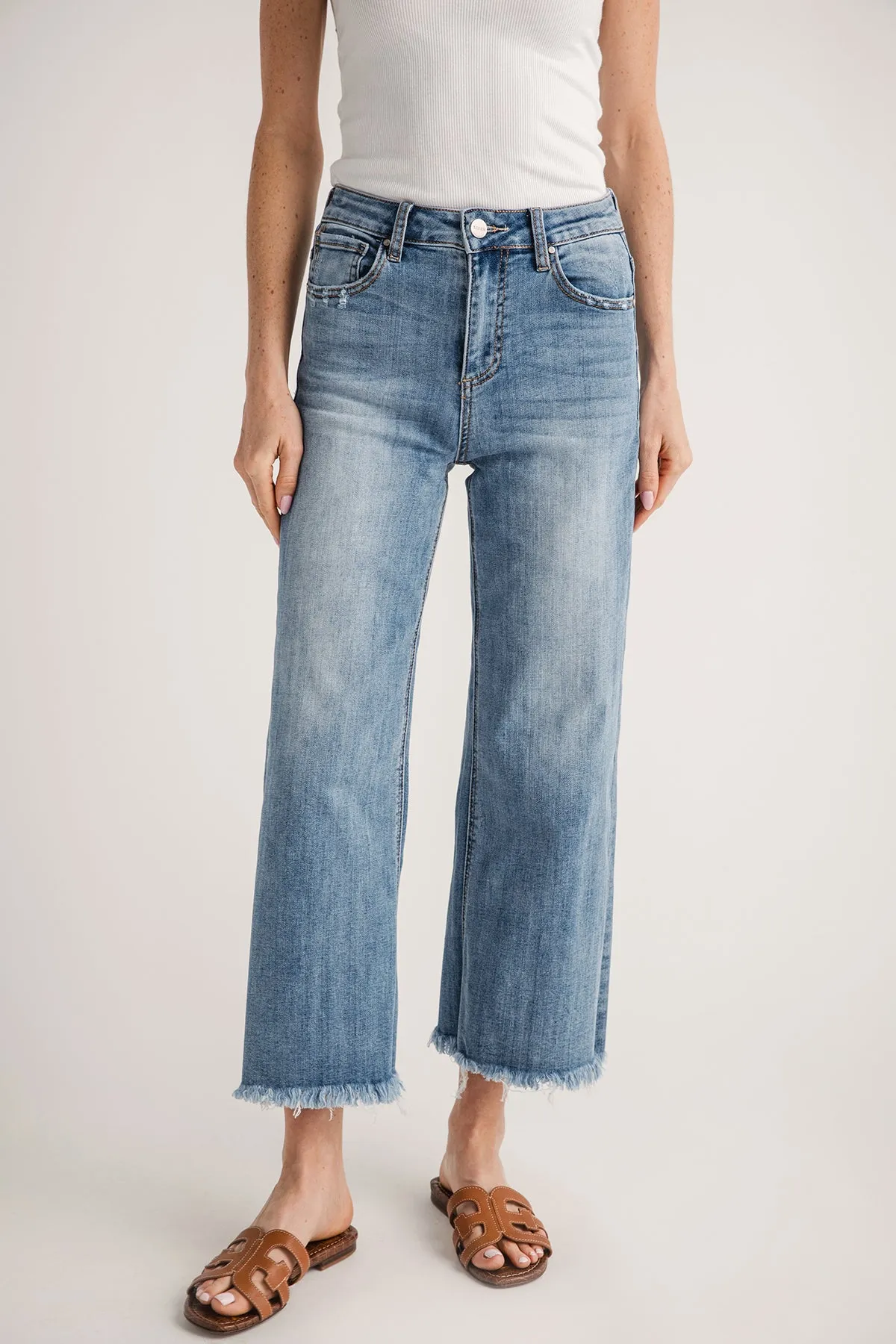 Risen Lighter Days Cropped Jeans