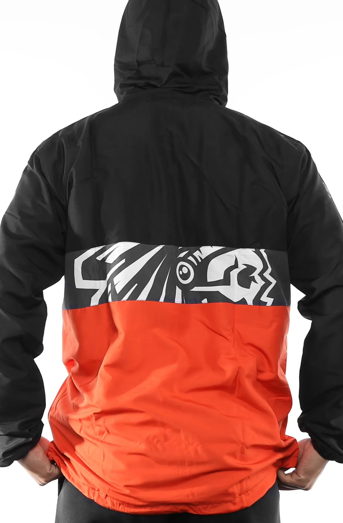 SAVS X Adapt :: State of Mind (Men's Black/Orange Anorak Jacket)