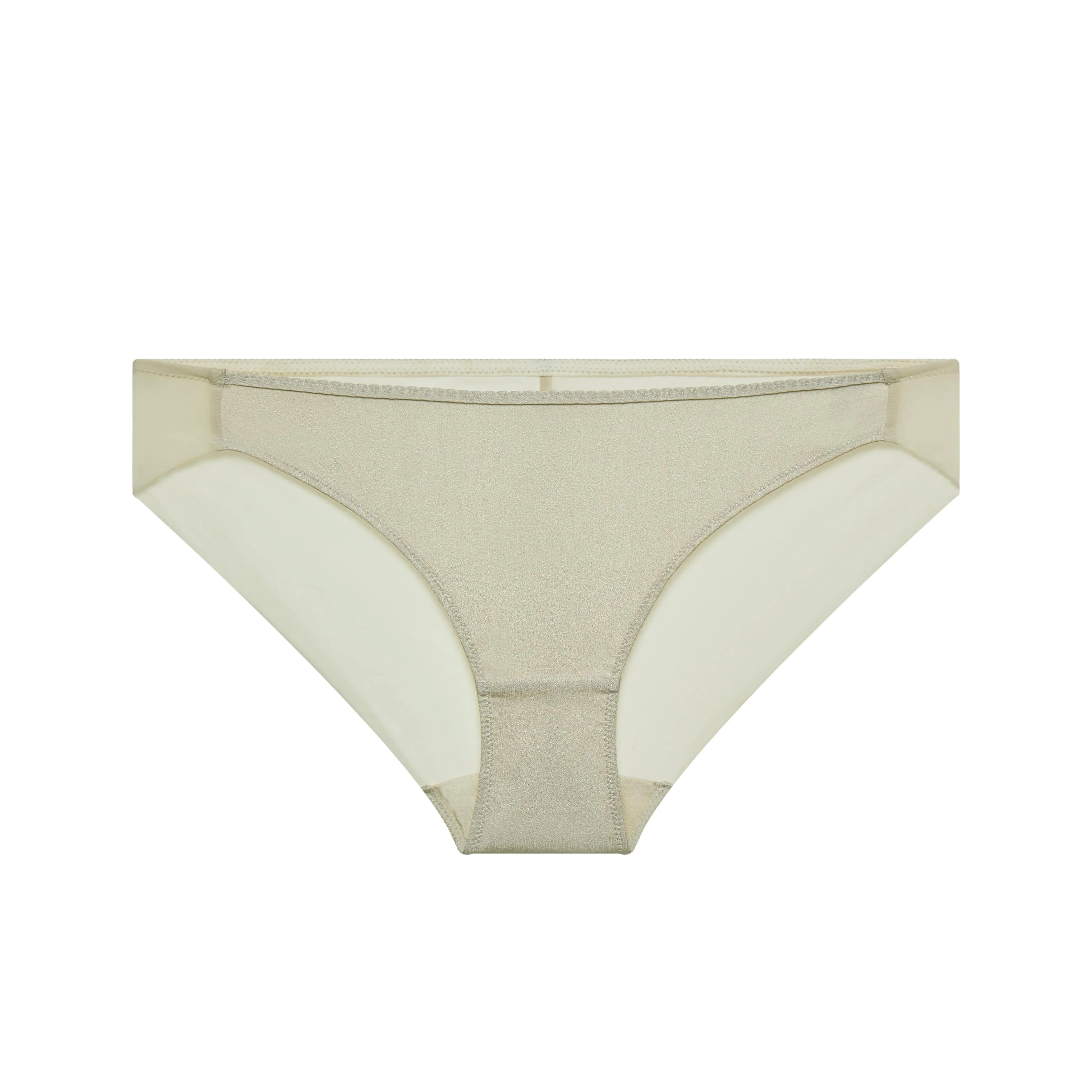 Self Silk Satin Mid Waist Brief