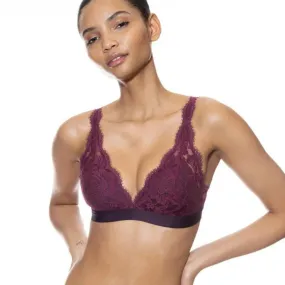 Serie Poetry Vogue Triangle Padded Bra in Barbados Cherry