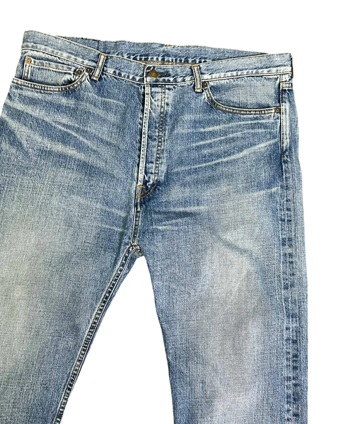 Size 36 - Bassike Straight Leg  Jeans