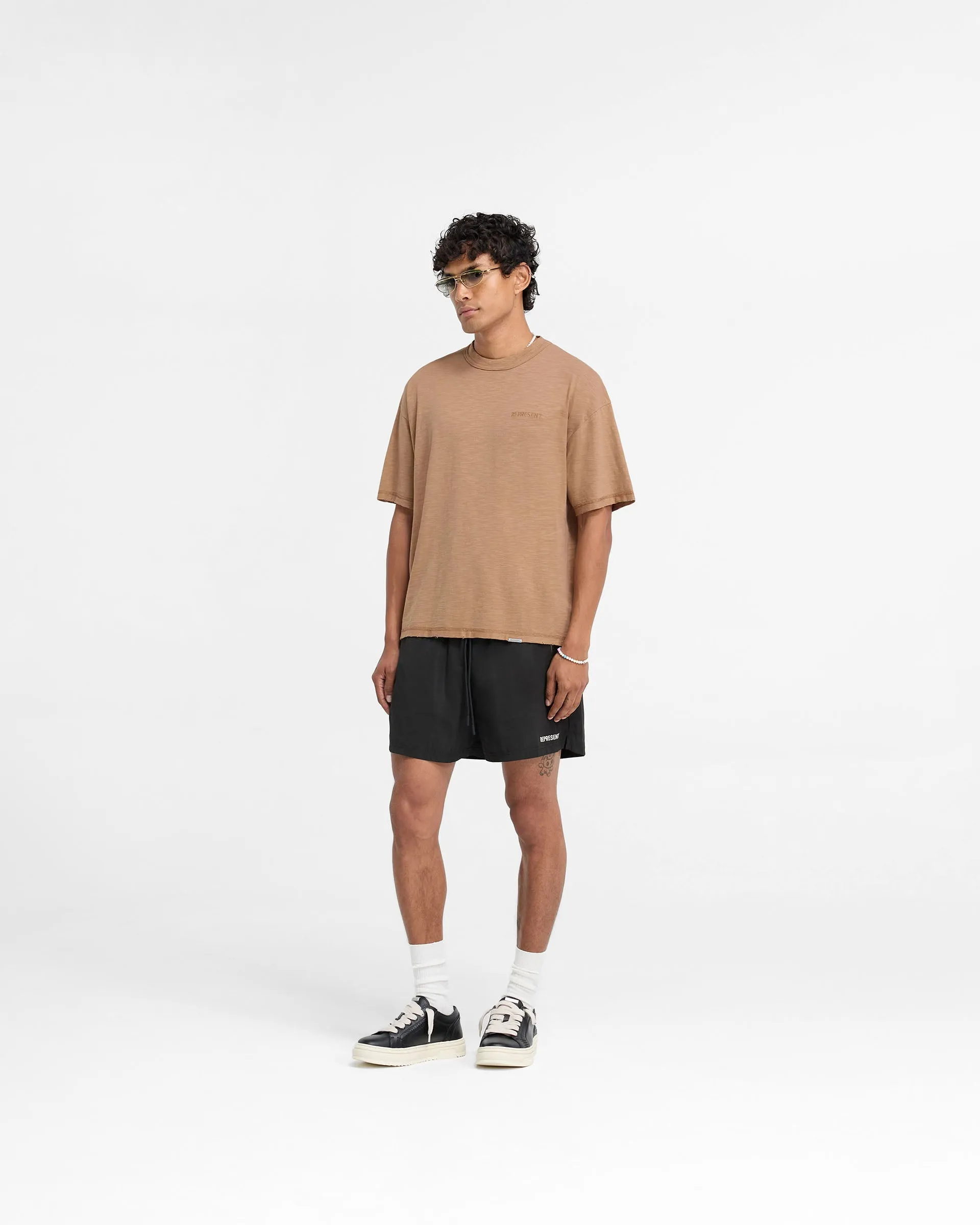 Slub T-Shirt - Walnut