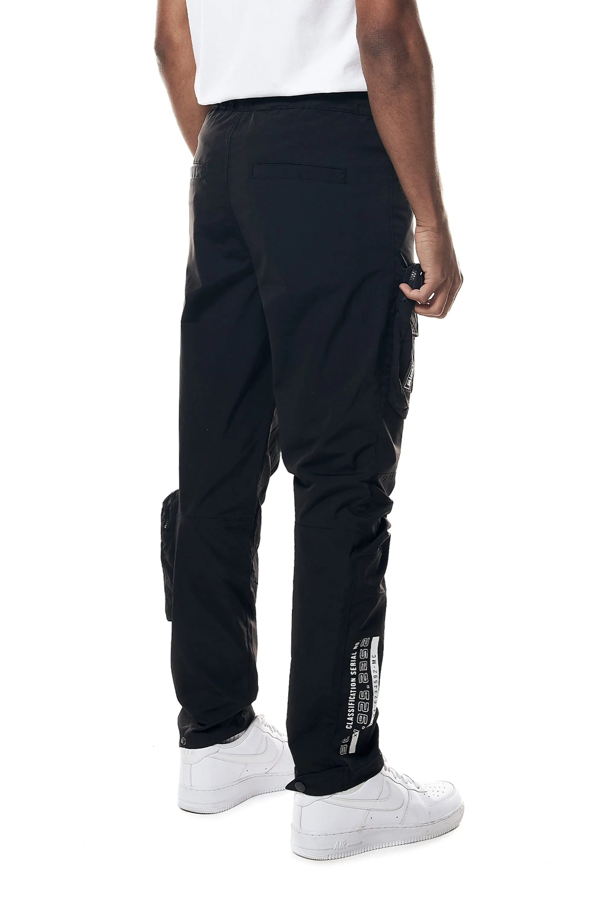 Smoke Rise - Windbreaker Joggers - Black