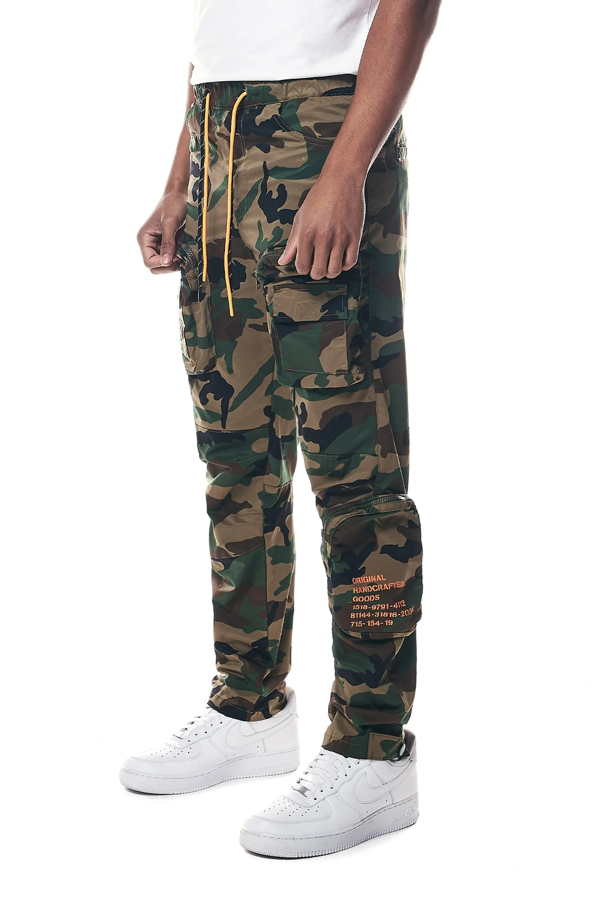 Smoke Rise - Windbreaker Joggers - Wood Camo