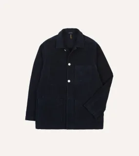 St. JOHN by Drake's Navy Moleskin Five-Pocket Chore Jacket