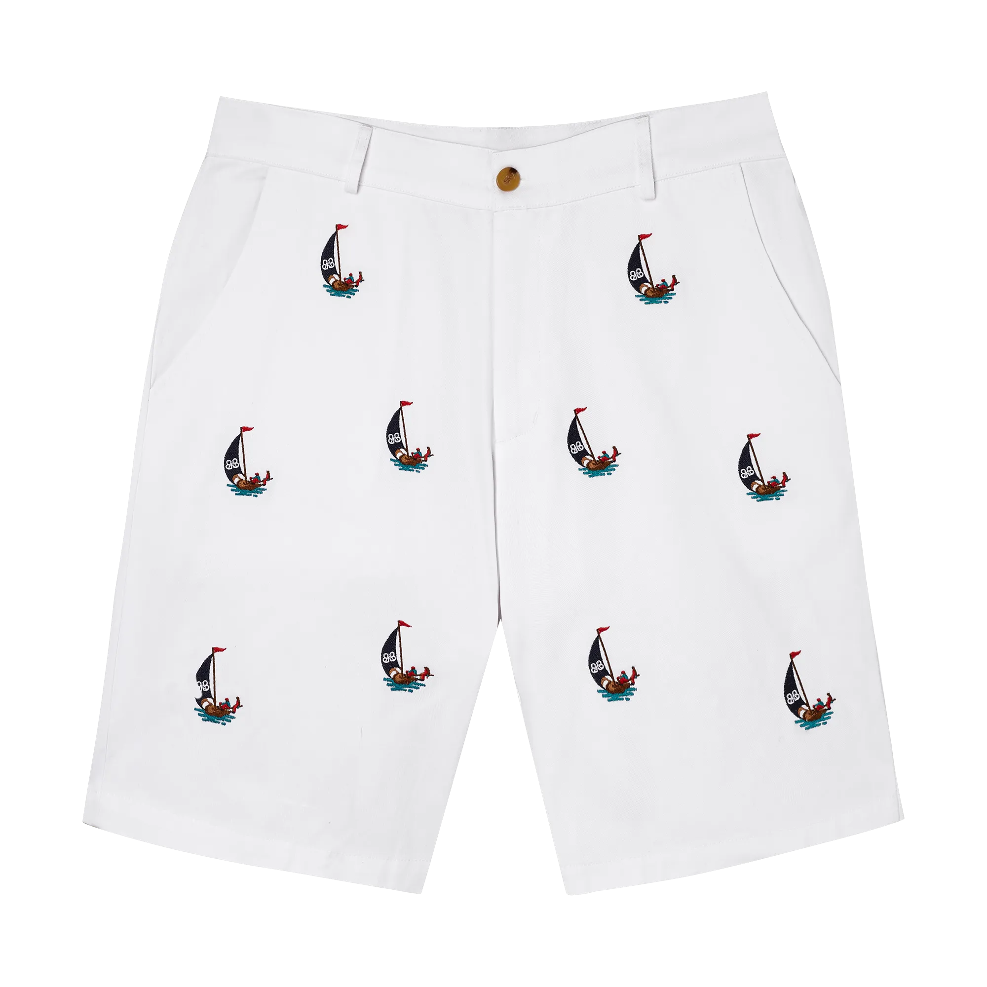 STAPLE CHINO SHORTS-WHITE