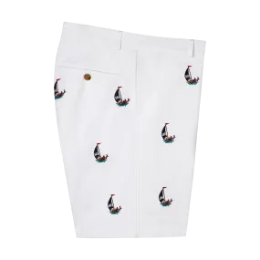 STAPLE CHINO SHORTS-WHITE