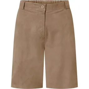 Suede shorts in a nice and soft quality / 50868 - Desert Sand