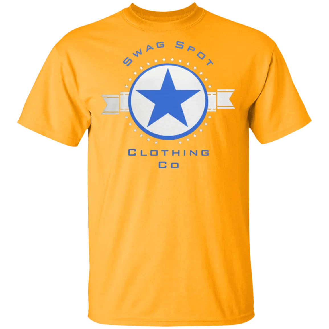 Swag Blue Star Pullover T-Shirt