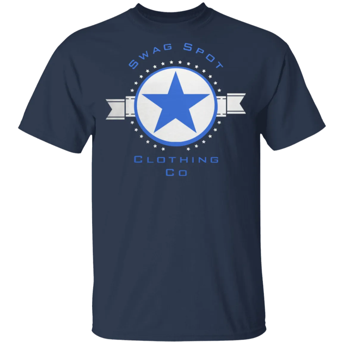 Swag Blue Star Pullover T-Shirt